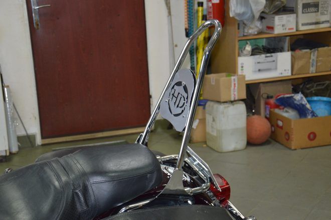 High backrest – Harley Touring Road King and Street Glide 1997-2008
