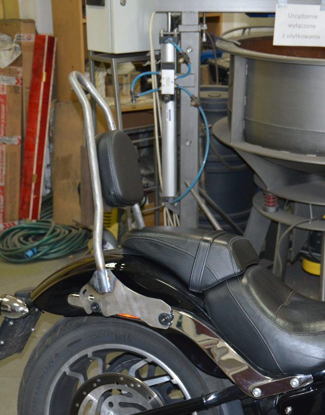 High backrest for Harley Sport Glide and Low Rider from 2018-up – detachable