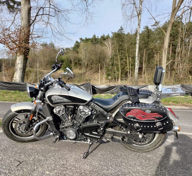 Oparcie pasażera INDIAN Scout